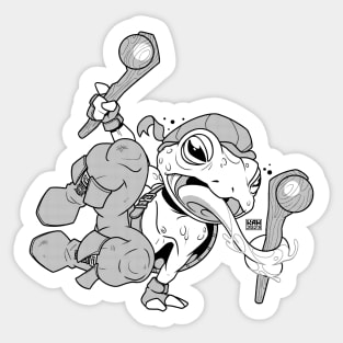 Toad Bandit Sticker